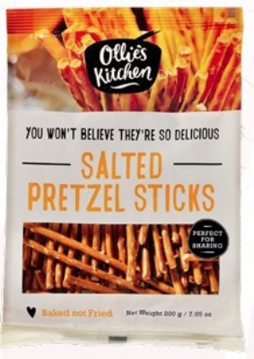 Ollies Kitchen - Snacks - Salted Pretzel Sticks