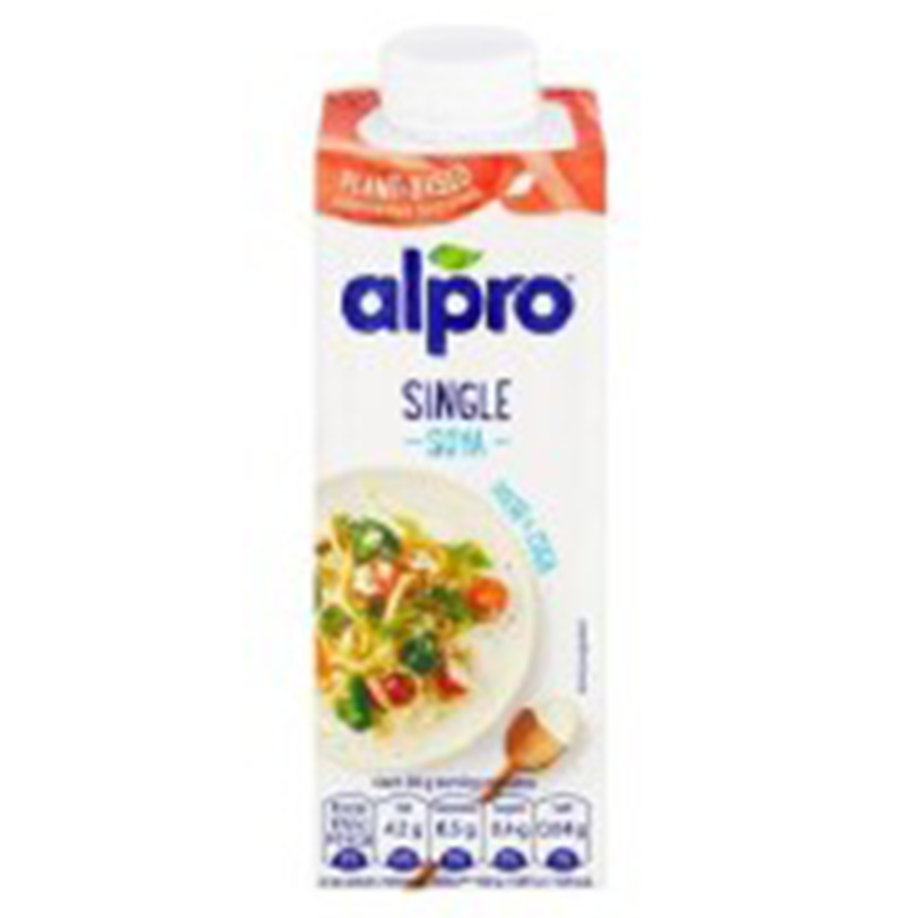 Alpro - Christmas - Org Single Cream Soya