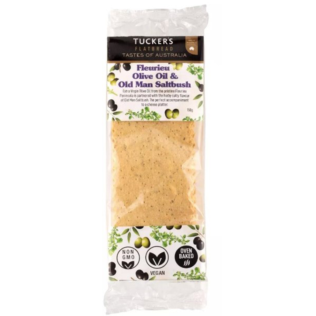 Tuckers - Flatbread - Lemon Myrtle & Wattle Seed