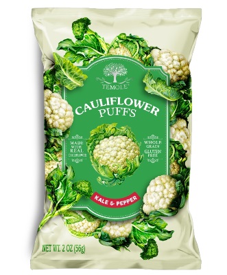 Temole - Puffs - Cauliflower Kale & Pepper Puffs
