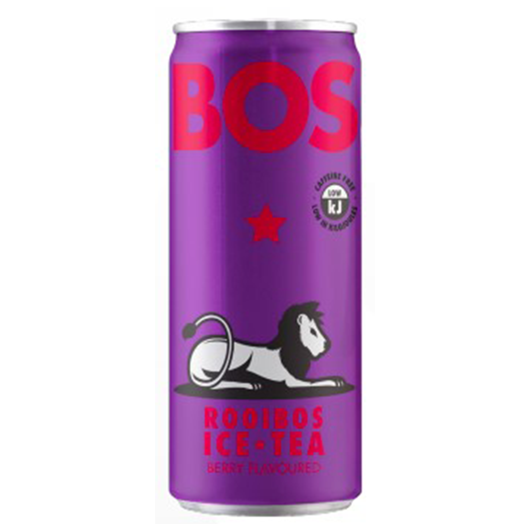 Bos - Iced Teas - Cans - Rooibos Berry