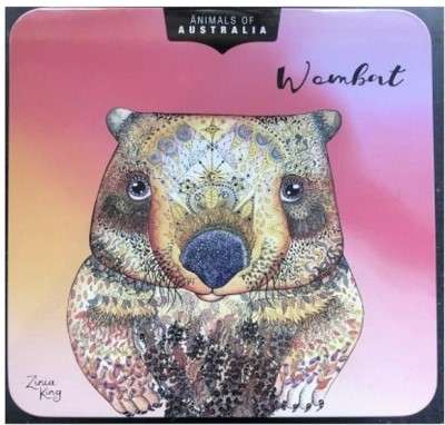 Banksia - Animal Tins - Wombat - Macadamia Butter Finger Biscuits