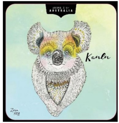 Banksia - Animal Tins - Koala - Lemon Myrtle Butter Finger Biscuits