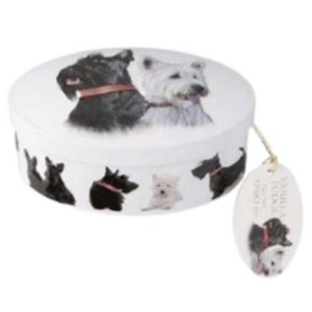 Gardiners - Christmas Tins - Scotty Dog - Fudge