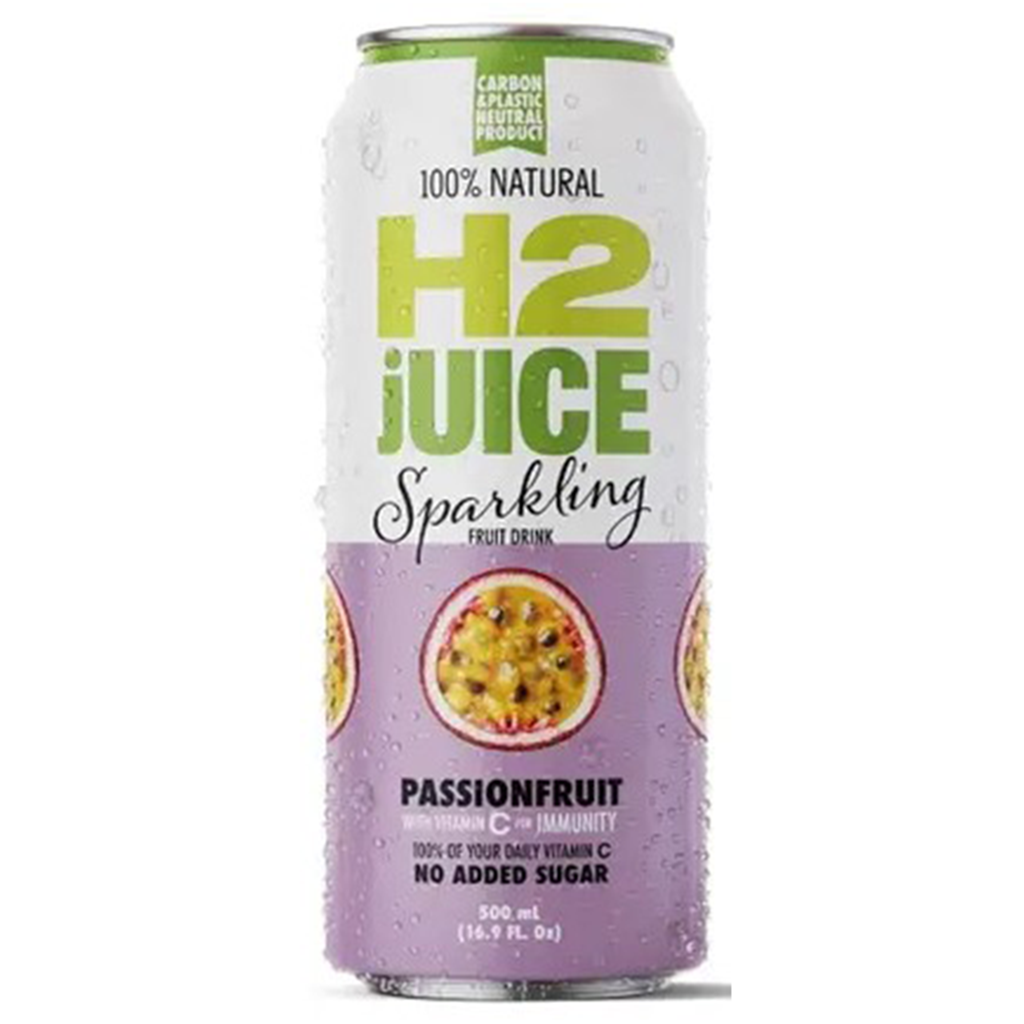 H2 Juice - Sparkling Juice - Passionfruit