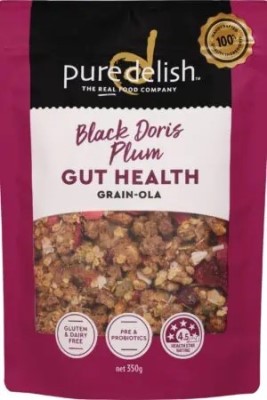 Pure Delish - Cereals - Black Doris Plum Gut Health Grainola