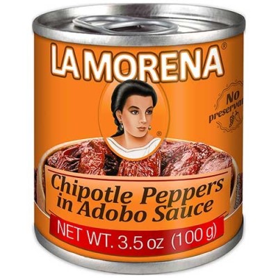 La Morena - Can - Preserved Vegetables - Chipotle Peppers in Adobo Sauce