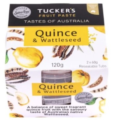 Tuckers - Fruit Paste - Quince & Wattleseed