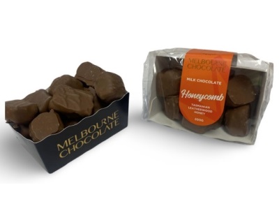 Melbourne Chocolate - Milk Leatherwood Honeycomb