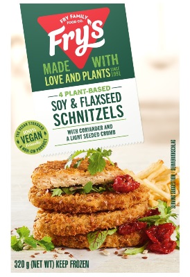 Frys - Meat Alternatives - Flaxseed Schnitzel