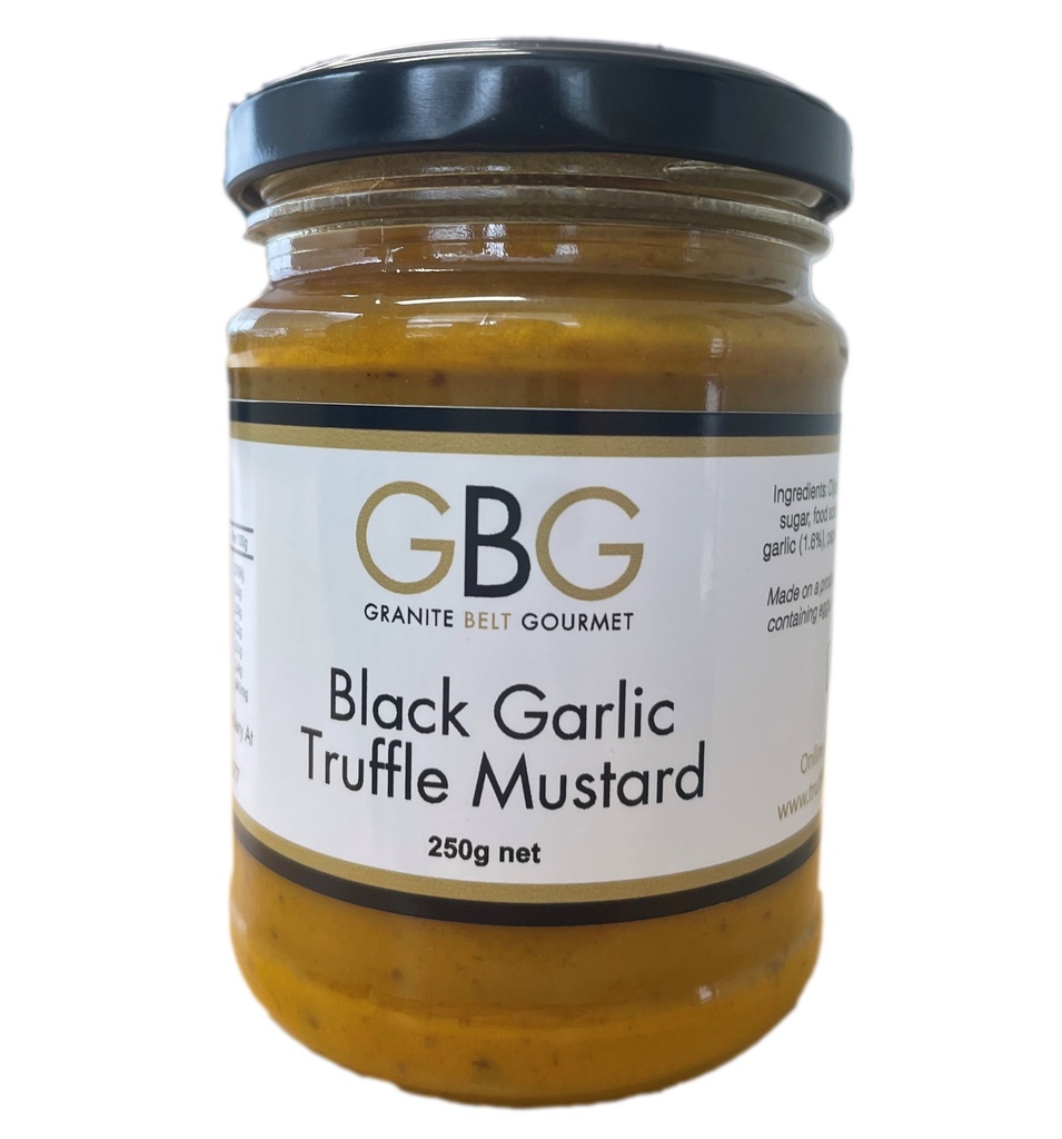 Granite Belt Gourmet - Mustard - Black Truffle Garlic