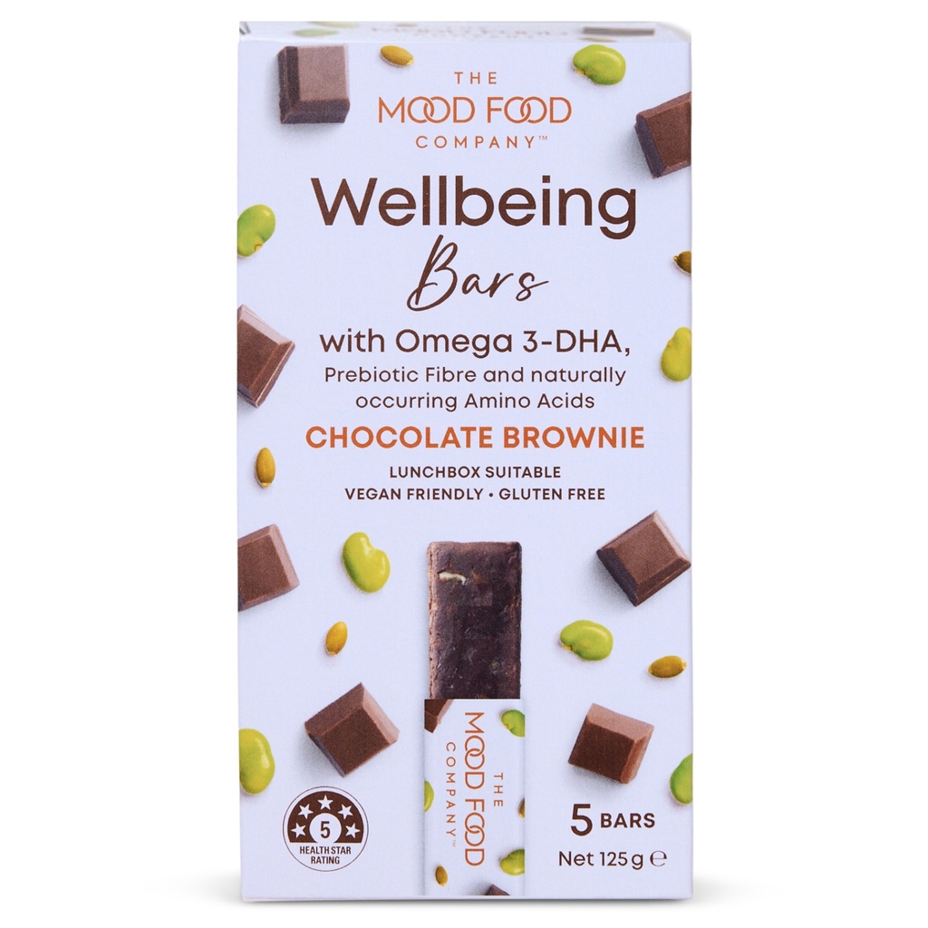 Mood Food Co - Chocolate Brownie Natural Wellbeing Bars