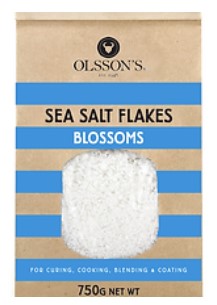 Olssons - Large Kraft Bag - Blossoms Sea Salt Flakes
