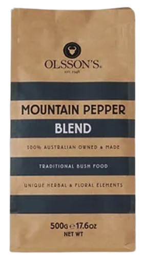 Olssons - Large Kraft Bag - Mountain Pepper Blend