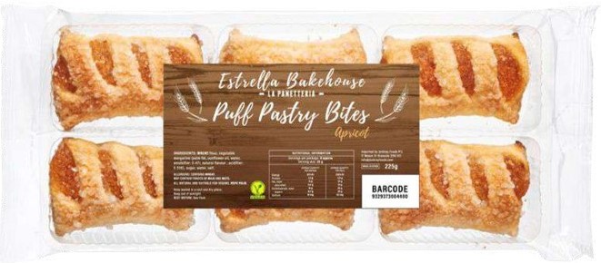 Estrella Bakehouse - Puff Pastry Bites - Apricot