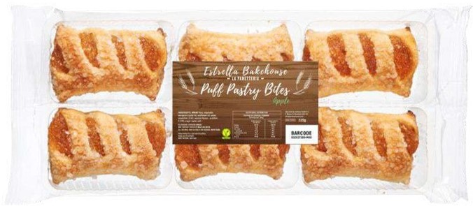 Estrella Bakehouse - Puff Pastry Bites - Apple