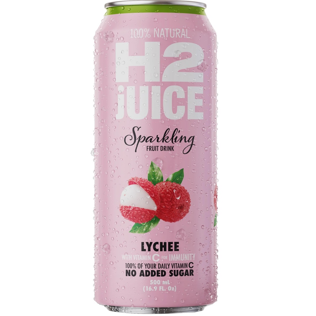 H2 Juice - Sparkling Juice - Lychee