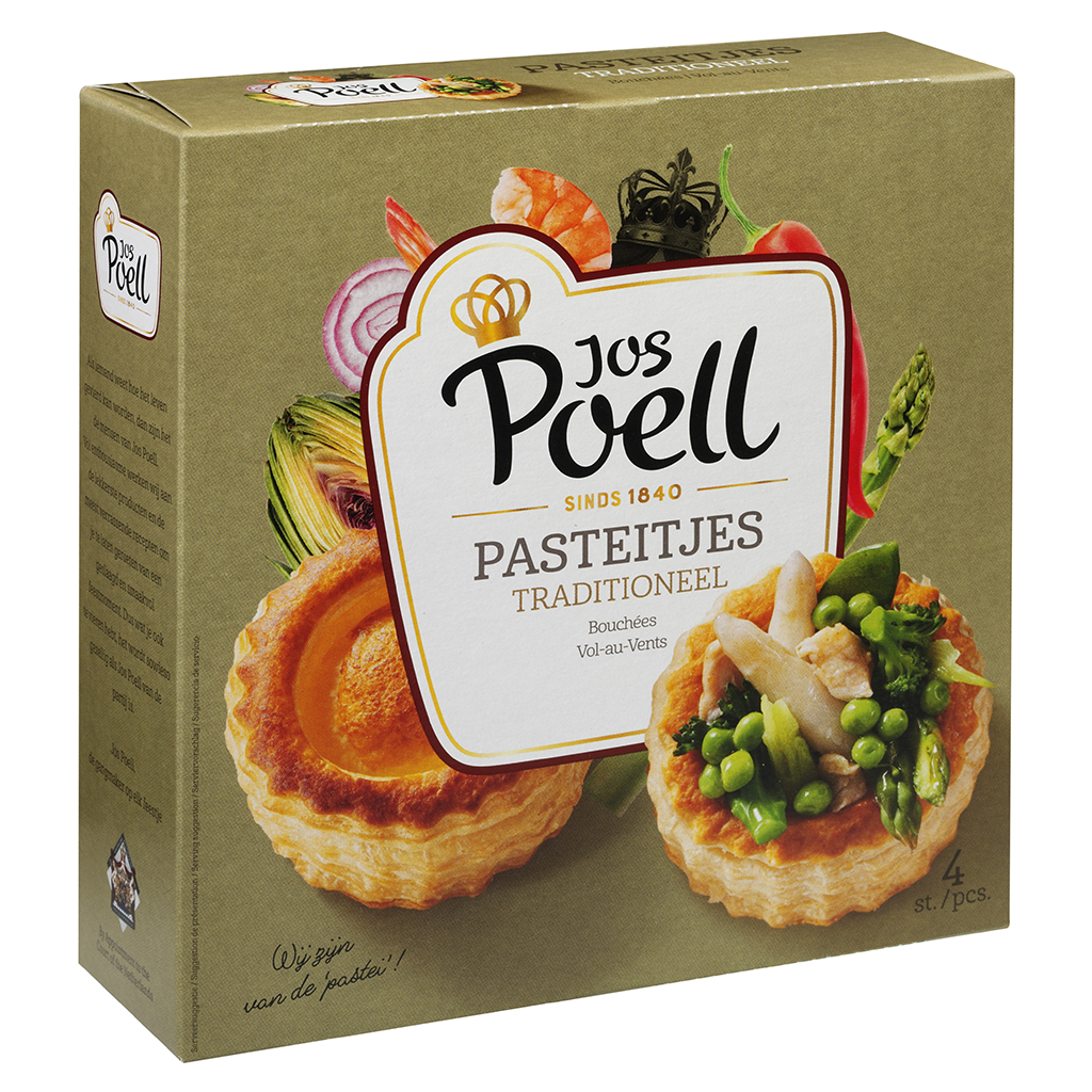 Jos Poell - Bakery - Vol Au Vent - 4pcs