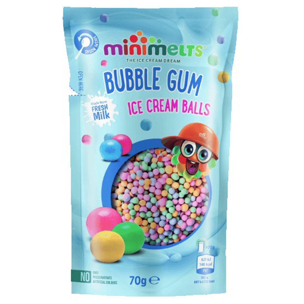 Mini Melts - Ice Cream Balls Pouch - Bubblegum