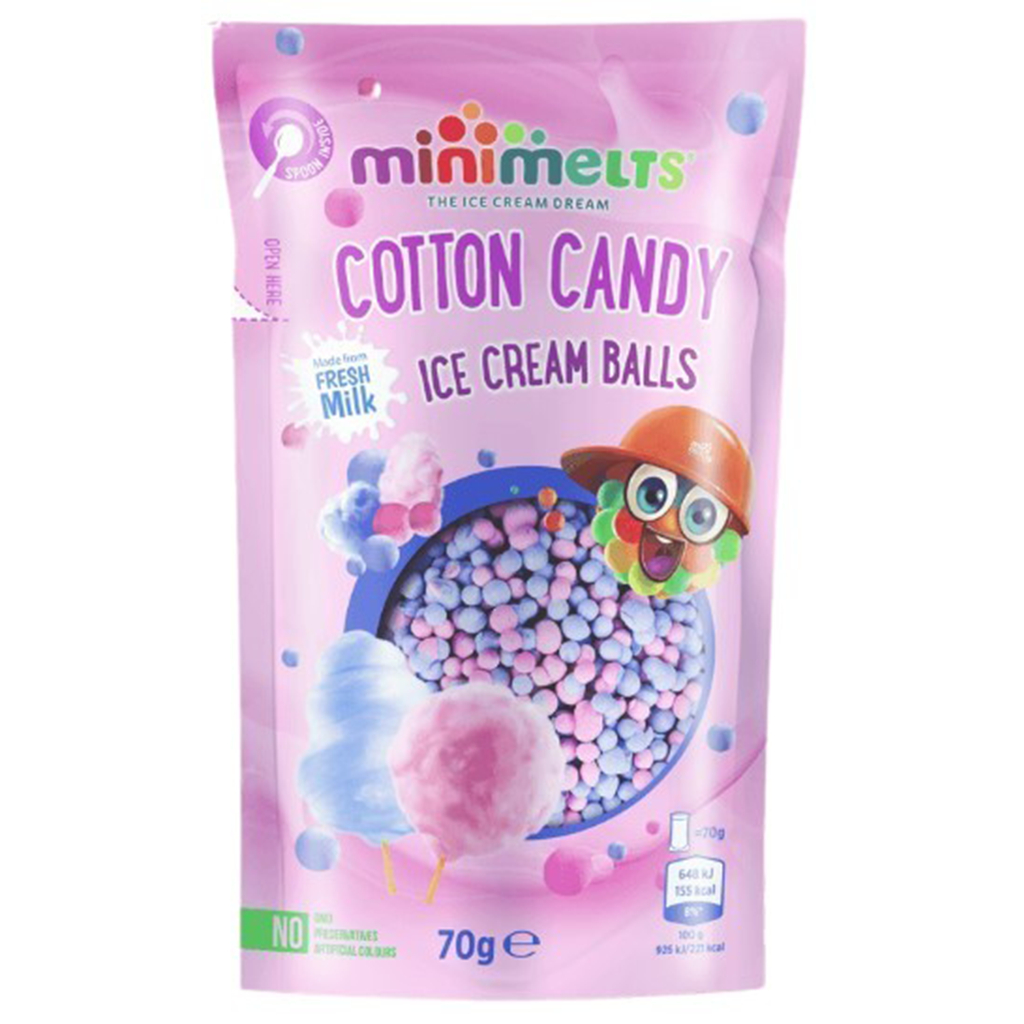 Mini Melts - Ice Cream Balls Pouch - Cotton Candy