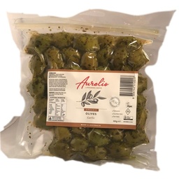 [AU07c] Aurelio - Olives - Organic Garlic - Vac Bag