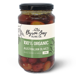 [BB01] Byron Bay Olive Co - Olives - Aust Organic Cocktail Mix