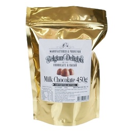 [BG001] Belgian Delights - Couverture Chocolate Buttons - Milk 37%