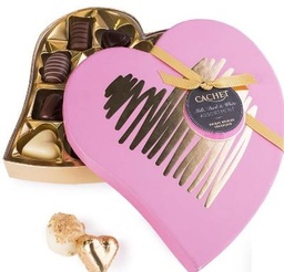 [CE80] Cachet - Seasonal - Large Heart Gift Box - Assort - 185gr