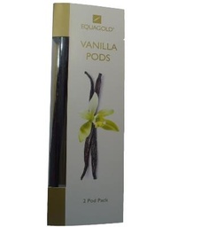 [EQ070] Equagold - Vanilla Pods - 2 Pack Tahitian - Bag