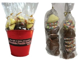 [GAL002c] Choc Gallery - Gift Bags - Choc Freckle Hearts