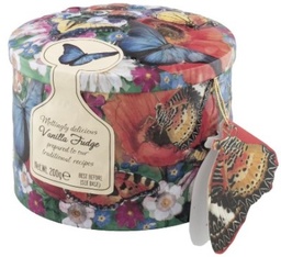 [GD11] Gardiners - Fudge Tins - Butterfly & Flowers - Vanilla