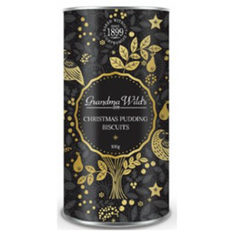 [GW12] Grandma Wild - Christmas Biscuits - Partridge Black Tube - Xmas Pudding