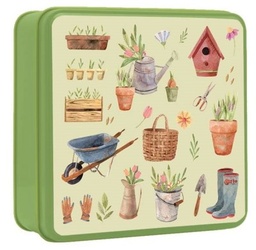 [GW90] Grandma Wild - Seasonal - Gift Tin - Pottering Garden - Assort Biscuits - 160gr