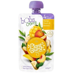 [OB03c] Bubs - Mango, Peach & Banana - Baby Food - Stage 1