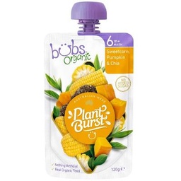 [OB13c] Bubs - Sweet Corn, Pumpkin & Chia - Baby Food - Stage 2