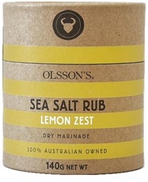 [OL18] Olssons - Sea Salt Rubs - Lemon Zest - Kraft