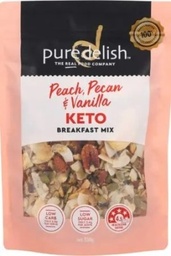 [PD18] Pure Delish - Cereals - Peach Pecan & Vanilla Keto Breakfast Mix