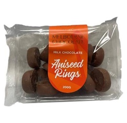 [RR020] Melbourne Chocolate - Milk Aniseed Rings Tub