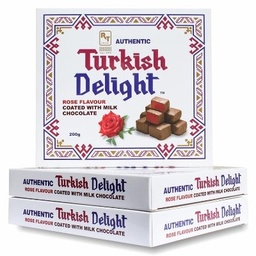 [RT10] Real Turkish Delight - Milk Chocolate - Rose