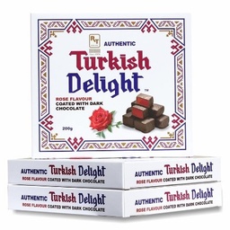 [RT11] Real Turkish Delight - Dark Chocolate - Rose