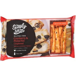 [SW002c] Simply Wize - Crispbreads - Cranberry Pistachio - GF