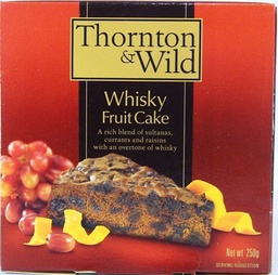 [TD49] Thornton & Wild -  Whisky Fruit Cake - Sml