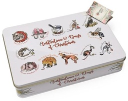[BE01] Banksia - XMas - Banksia Tins - 12 Days of Xmas - Shortbread