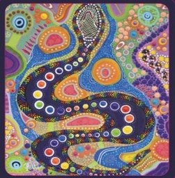 [BE41] Banksia - Indigenous Tins - Serpent by Polly - Jersey Caramels