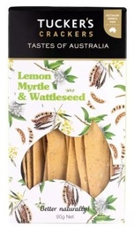 [TU36c] Tuckers - Crackers - Taste of Aust - Lemon Myrtle & Wattleseed