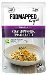 [FM41c] Fodmapped - Risotto - Rst Pumpkin Spinach & Feta
