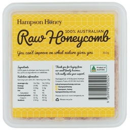 [HH02c] Hampson Honey - Raw Honeycomb - Large