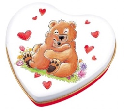 [WD90] Windel - Mothers Day - Heart Tin - With Chocolates
