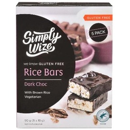 [SW061c] Simply Wize - Rice Bars - Dark Chocolate