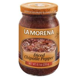 [LM03] La Morena - Jar - Preserved Vegetables - Diced Chipotle Peppers